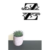 Hellove Dekoratif Ahşap Harf Monogram Harf 1 Adet Dekoratif Duvar Süsü Z Harfi Büyük