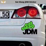 Hellove Eat Sleep Jdm Oto Sticker 15 CM