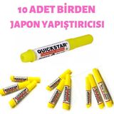 Hellove Japon Yapıştırıcı 10 Adet Birden Japon Yapıştırıcısı