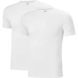 Helly Hansen 2 Pack Cotton Erkek Kısa Kollu T-Shirt - XL - Beyaz