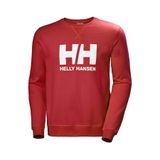 Helly Hansen 34000-163 HH Logo Crew Sweat Kırmızı Erkek Sweatshirt