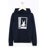 Helly Hansen Baskılı Erkek Çocuk Lacivert Sweatshırt HHA.41806-HHA.597-JR Port Sweat - 10 Yaş