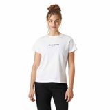 Helly Hansen Bisiklet Yaka T-Shirt, M, 5003268064, Beyaz, Kadın
