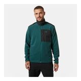 Helly Hansen Block Fullzip Polar Mont Erkek Polar - Koyu Yeşil