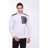 Helly Hansen Block Halfzip Açık Gri Erkek Polar