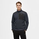 Helly Hansen Block Halfzip Polar, 2XL, HH..12008, Mavi, Erkek