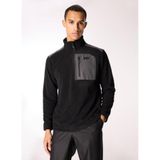 Helly Hansen Block Halfzip Polar, M, HH12008, Siyah, Erkek