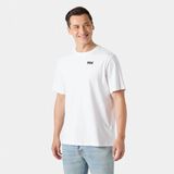 Helly Hansen Core Graphic 2.0 Erkek Beyaz Tişört - Çok Renkli