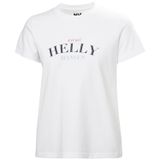 Helly Hansen Core Graphic Kadın T-Shirt-HHA.54592 002/OFF WHİTE