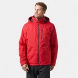 Helly Hansen Crew Hooded Midlayer 2 Erkek Kırmızı Kapüşonlu Mont