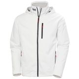 Helly Hansen CREW HOODED MIDLAYER JACKET 2 Erkek Mont, Beyaz, L