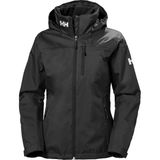 Helly Hansen Crew Kapişonlu Midlayer Mont Kadın Siyah Outdoor Ceketi