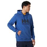 Helly Hansen Erkek Hh Logo Kapüşonlu Sweatshirt Kapüşonlu, Azuritfarben, XL