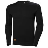 Helly Hansen Erkek İç Giyim, Siyah, X-Large-Göğüs 45,5"(116Centimeters)