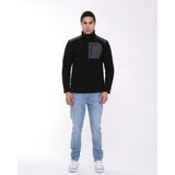 Helly Hansen Erkek Polar HHA.990 Block Halfzıp Özellikleriyle Dış Mekan Kullanımına Uygun - 2XL - Siyah