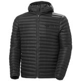 Helly Hansen erkek Sirdal kapüşonlu Insulator kuş tüyü mont Siyah,M