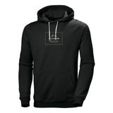 Helly Hansen F2F Cotton Hoodie HHA.62934 HHA.982 Erkek Sweat Shirt - M - Koyu Gri
