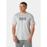 Helly Hansen Gri Helly Hansen Hh Tech Graphıc T-Shırt 2.0 Erkek T-Shirt Hha.49574