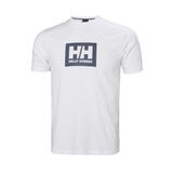 Helly Hansen HH Box 2.0 Erkek Beyaz Yuvarlak Yaka Tişört, M