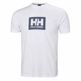Helly Hansen HH Box 2.0 Erkek Beyaz Yuvarlak Yaka Tişört, S