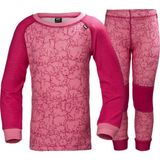 Helly Hansen HH K HH Lifa Merino Set Çocuk Termal Takım - 110 cm - Nar Çiçeği