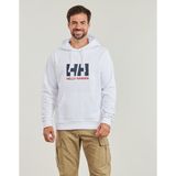 Helly Hansen Hh Logo 2.0 Kapişonlu Erkek Sweatshirt HHA.30394.001 - M - Beyaz