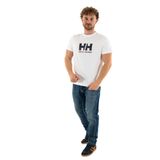 Helly Hansen HH Logo 3.0 Erkek Beyaz Yuvarlak Yaka Tişört, L
