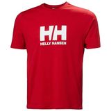 Helly Hansen HH Logo 3.0 Erkek Kırmızı Yuvarlak Yaka Tişört, L