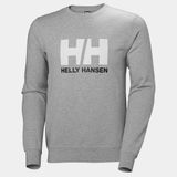 Helly Hansen HH Logo Crew Erkek Gri Yuvarlak Yaka Tişört
