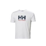 Helly Hansen HH LOGO T-SHIRT 3.0 Erkek Polo Tişört, Beyaz, XS