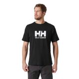 Helly Hansen HH LOGO T-SHIRT 3.0 Erkek Polo Tişört, Siyah, L