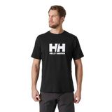 Helly Hansen HH LOGO T-SHIRT 3.0 Erkek Polo Tişört, Siyah, XXL