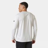 Helly Hansen Hh Tech Crew Ls 2.0 Uv Üst Erkek Sweatshirt - Beyaz - XL
