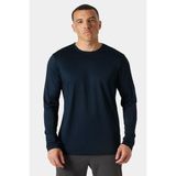 Helly Hansen Hh Tech Crew Ls 2.0 Uv Üst Erkek Sweatshirt - Lacivert