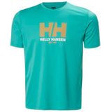 Helly-Hansen Hh Tech Grafik Tişört | Erkek Uzun Kollu, UPF 50 Güneş Koruması, Hızlı Kuruma, Nem Çekici, Dış Mekan, 472 Koyu Nane, M