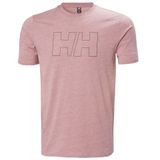Helly Hansen Hh Tech logolu erkek tişörtü, yürüyüş tişörtü