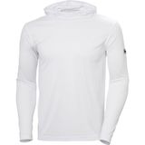 Helly Hansen Hh Tech Uv Erkek Kapüşonlu Sweatshirt - 2XL - Beyaz - Lycra - Uv Koruma