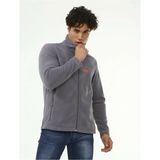 Helly Hansen Hh Zıppy Polar Mont Gri Erkek Polar 12007-971 - Beyaz - Pus Mavisi