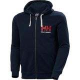 Helly Hansen HHA.34163-597 HH Logo Full Zip Navy Hoodie Erkek Sweatshirt
