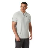 Helly Hansen HHA.34367_HELLY HANSEN OCEAN POLO 2 Gri Normal Düz Erkek Polo T-Shirt