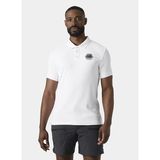 Helly Hansen HHA.34590_HHA.002HP RACE Beyaz Fitted Logo Baskılı Erkek Polo T-Shirt