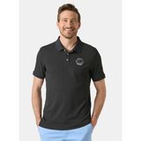 Helly Hansen HHA.34590_HHA.981HP RACE Antrasit Fitted Logo Baskılı Erkek Polo T-Shirt