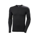 Helly Hansen HHA.49364 Lifa Merino Midweight Crew Erkek Siyah Termal İçlik