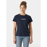 Helly Hansen HHA.54591_HELLY Hansen W Core T-Shı Lacivert Bisiklet Yaka Normal Düz Kadın T-Shirt - XL