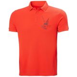 Helly Hansen Hp Race Erkek Polo Tisort Hha.34416.222 Turuncu