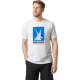 Helly Hansen Hp Race Graphic Erkek T-Shirt - 34419 - Beyaz - XL