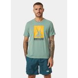 Helly Hansen Hp Race Graphic Erkek T-Shirt - Yeşil