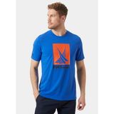 Helly Hansen Hp Race Graphic Mavi Erkek T-shirt
