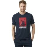 Helly Hansen Hp Race Graphıc T-Shırt Erkek Lacivert Tshirt HHA.34419-HHA.597