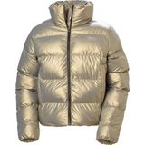 Helly Hansen Jade Puffer Kadın Ceket Şık Altın Renkli Hafif ve Sıcak Dış Giyim - Kahverengi